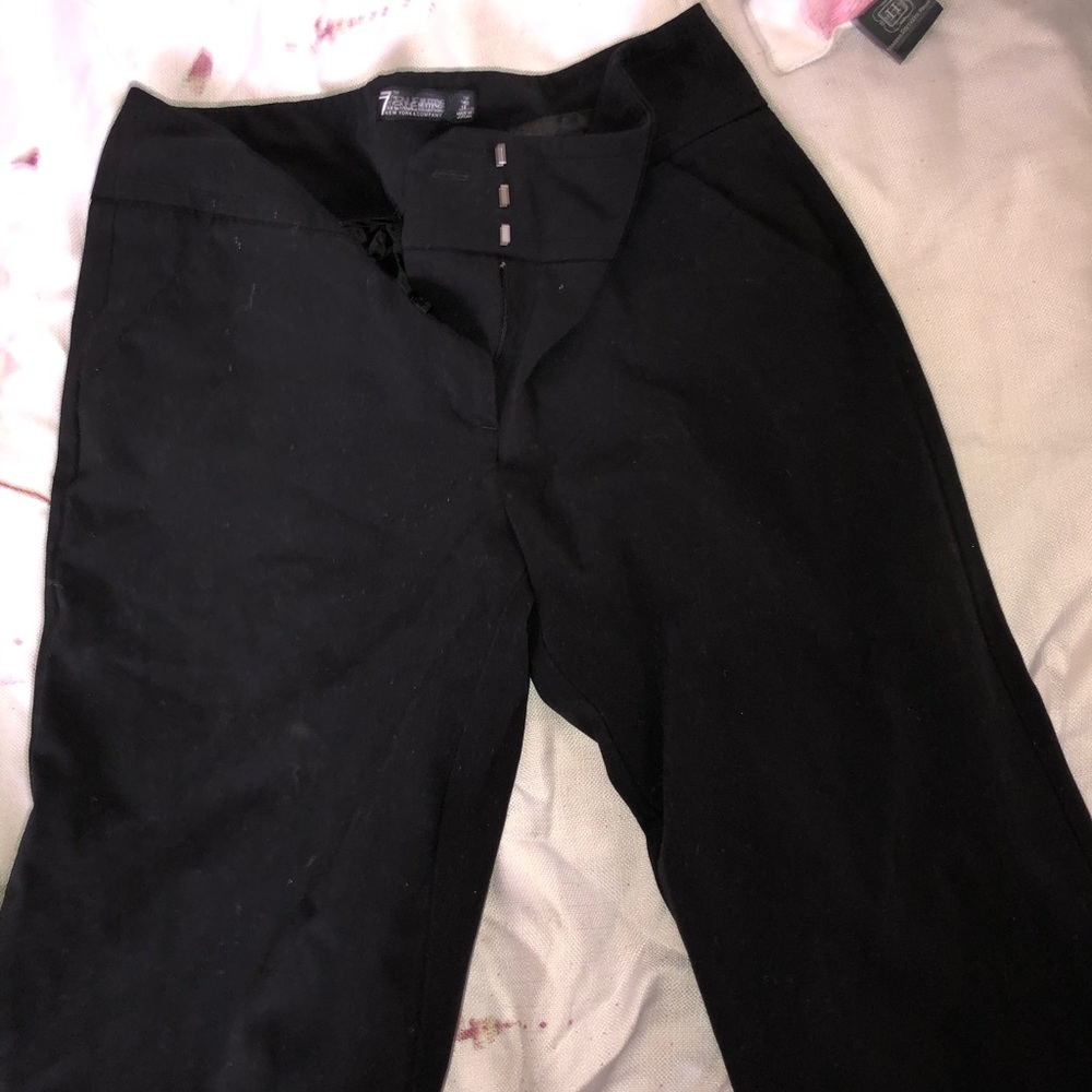 Black work pants